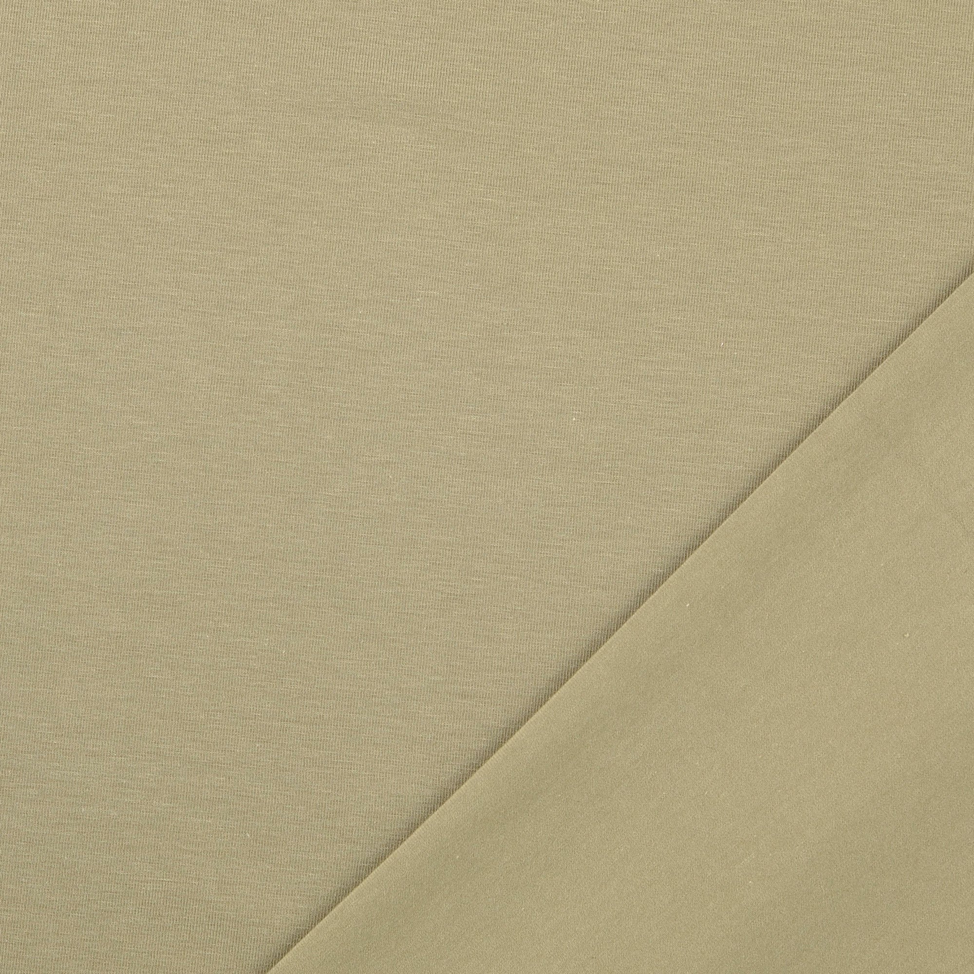 Eco Chic Olive Bamboo Cotton Jersey Fabric