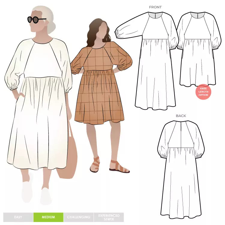 Style ARC - Hope Dress (Sizes 4 - 16)  Sewing Pattern