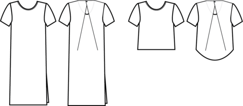 Papercut Patterns - Kobe Dress / Top Sewing Pattern