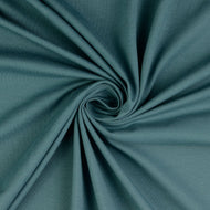 REMNANT 0.7 Metre - Essential Chic Lagoon Plain Cotton Jersey Fabric