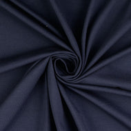 Essential Chic Dark Navy Plain Cotton Jersey Fabric