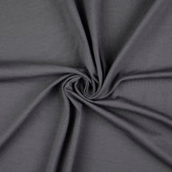 Essential Chic Charcoal Cotton Jersey Fabric