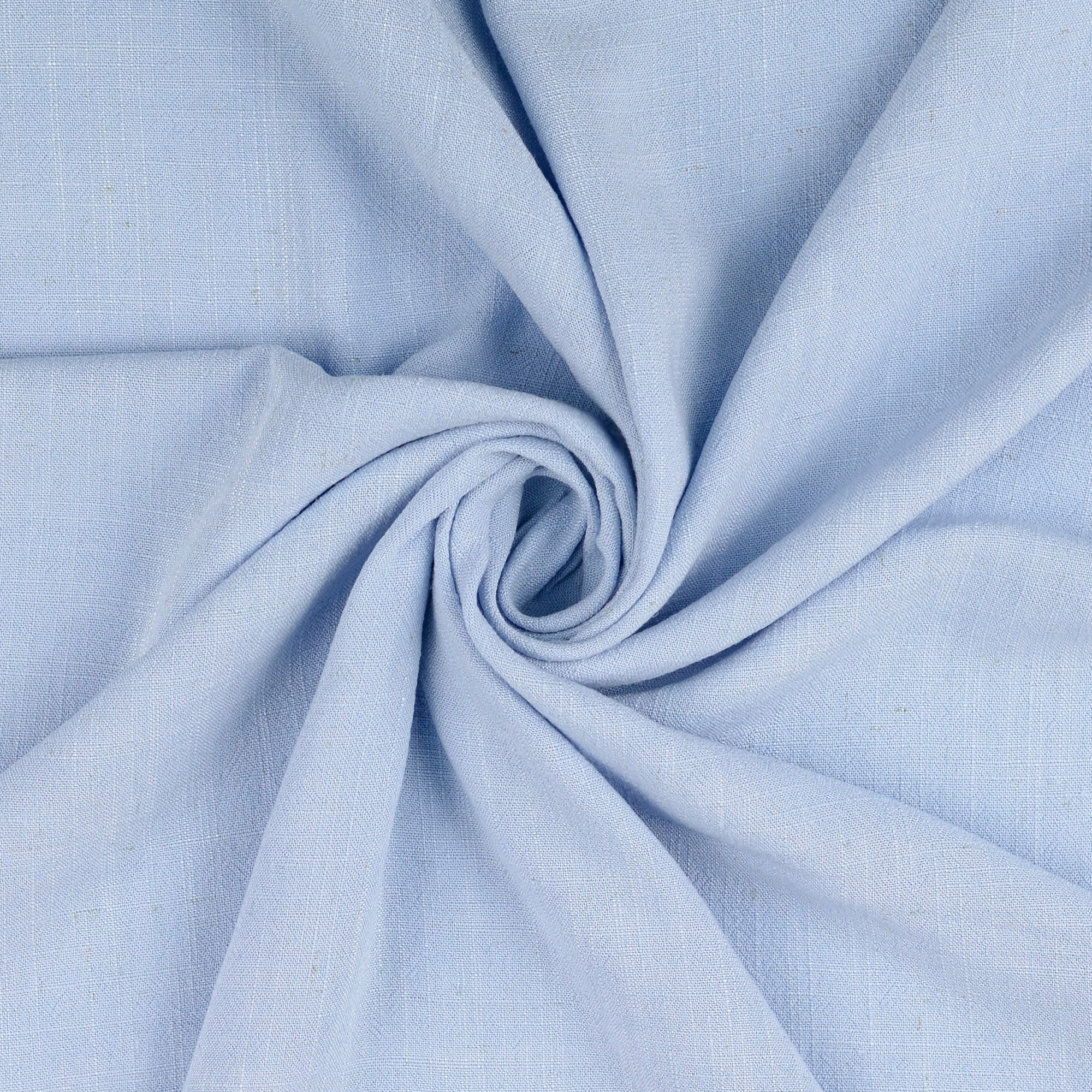 Flow Light Blue Viscose Linen Blend Dress Fabric Lamazi Fabrics Flow Light Blue Viscose Linen Blend Dress Fabric Lamazi Fabrics