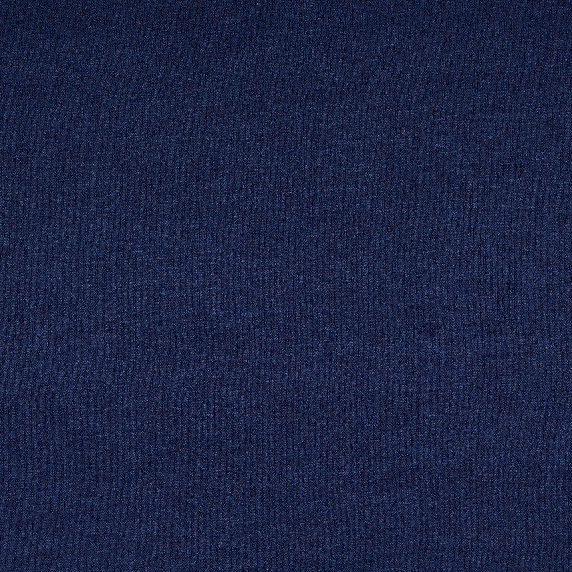 Snug Viscose Blend Sweater Knit in Navy