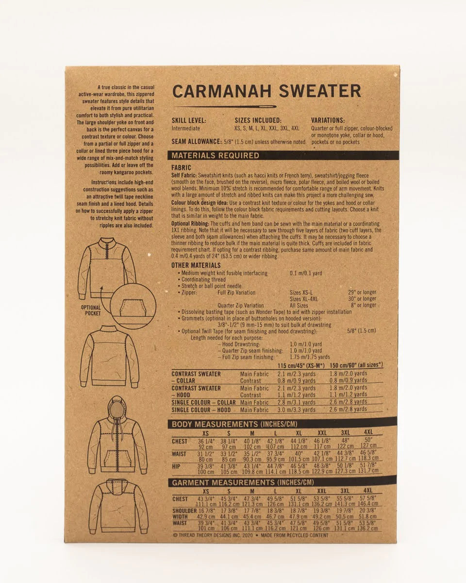 Thread Theory No 17 Carmanah Sweater
