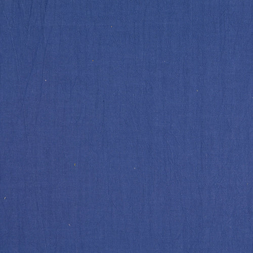 REMNANT 1.67 Metres - Vintage Denim Blue Washed Cotton