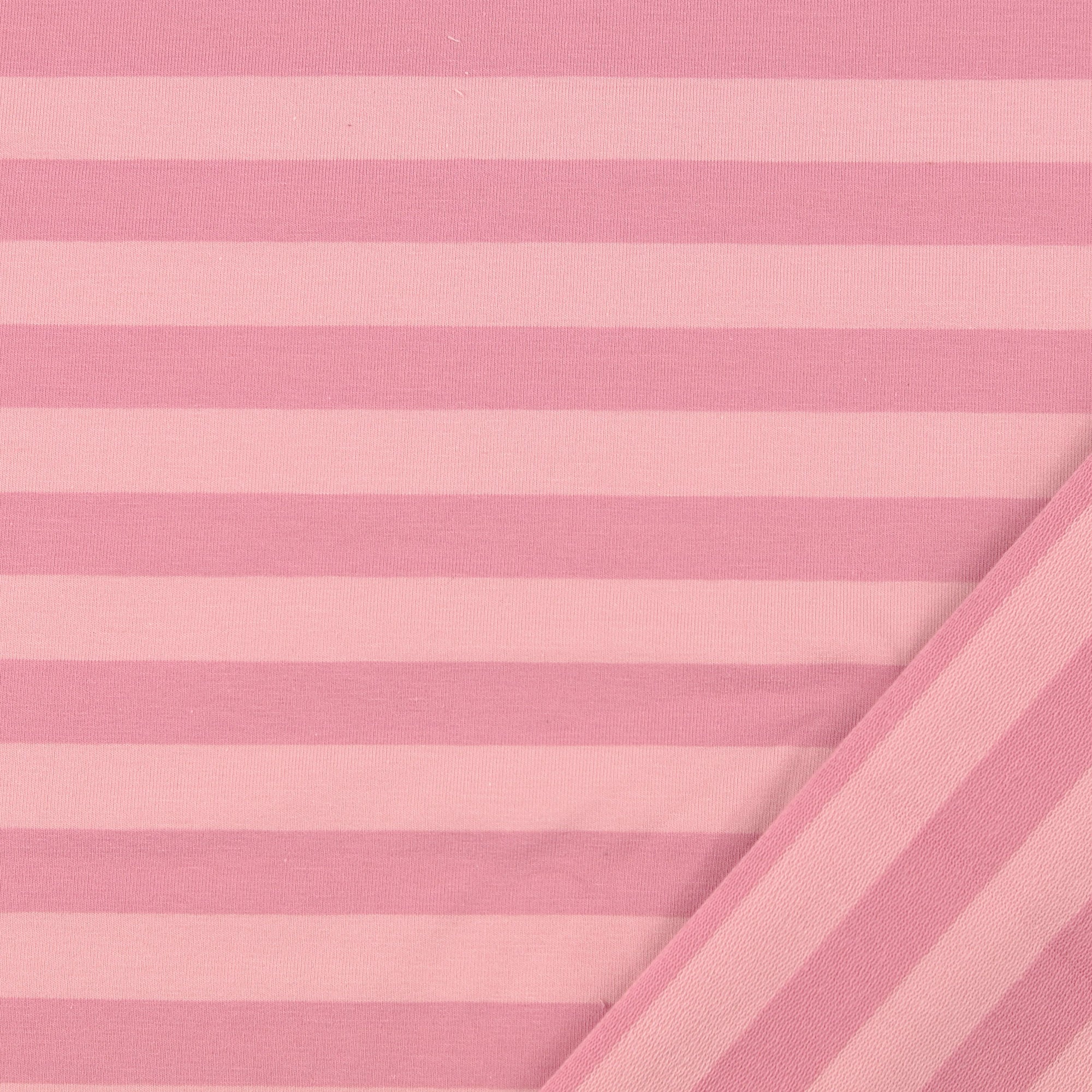 Pink And Hot Pink Stripe Fabric