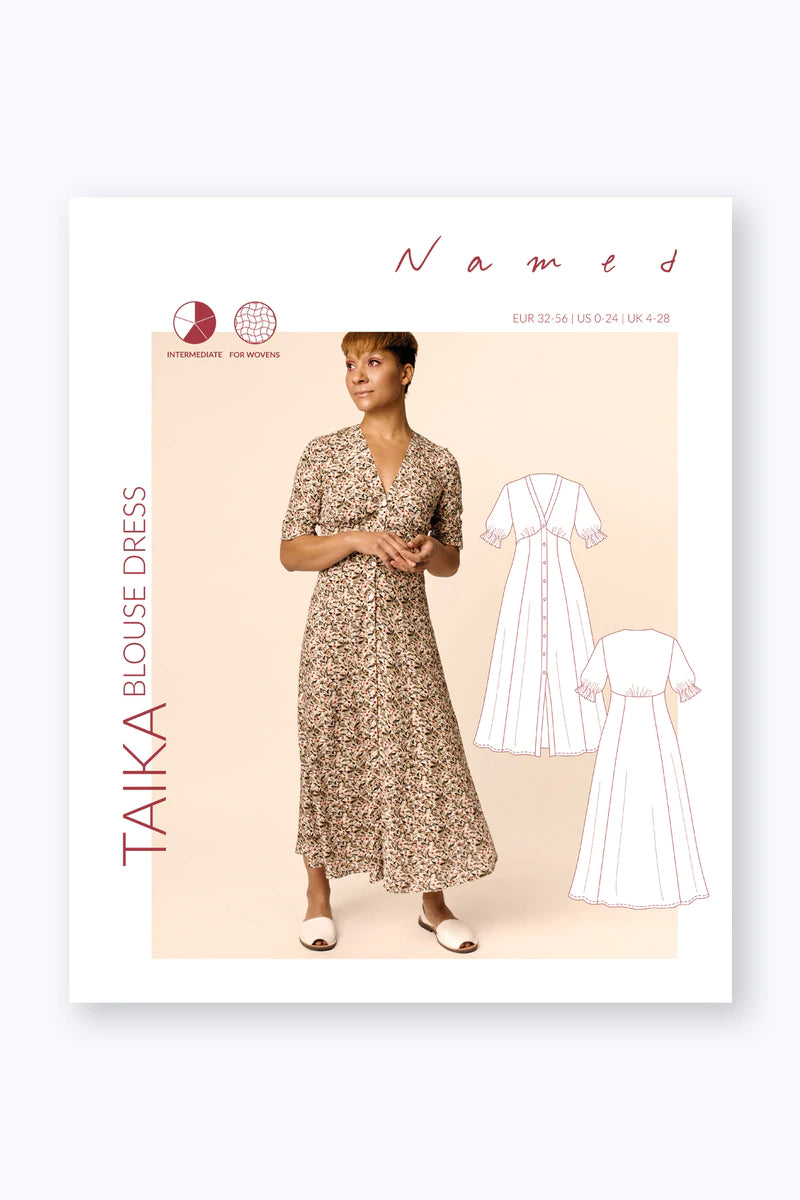 Named Clothing - TAIKA Blouse and Dress Sewing Pattern