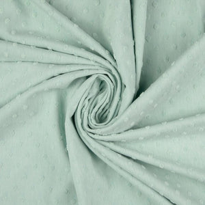 REMNANT 2.20 Metres - Dotty Jacquard Cotton Jersey Terrycloth