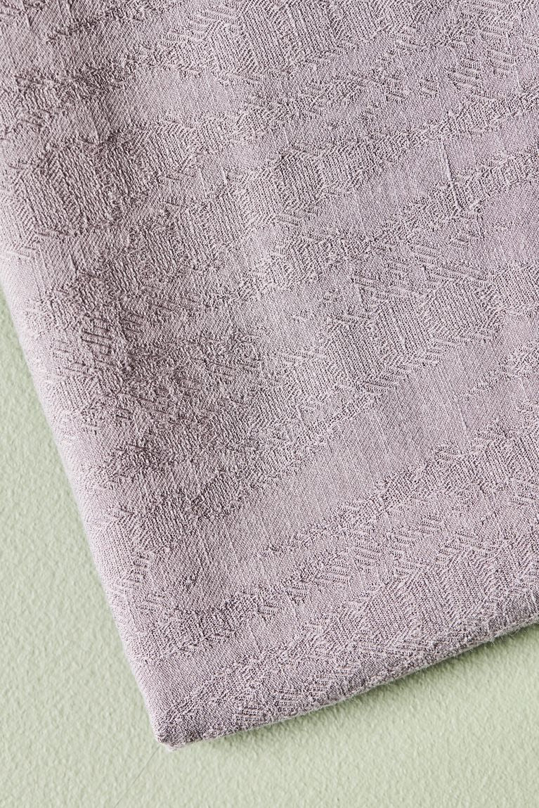 Meet MILK - Purple Haze Hoya Jacquard Linen Blend with TENCEL™ Lyocell fibers