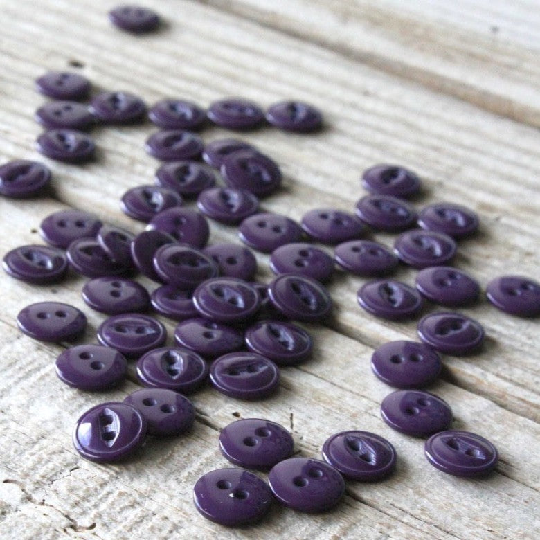 Églantine & Zoé - Essential Button in Violet 10mm