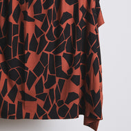 REMNANT 1.95 Metres - Mind The MAKER - Odd Puzzle Sienna ECOVERO™ Saja Viscose Jersey