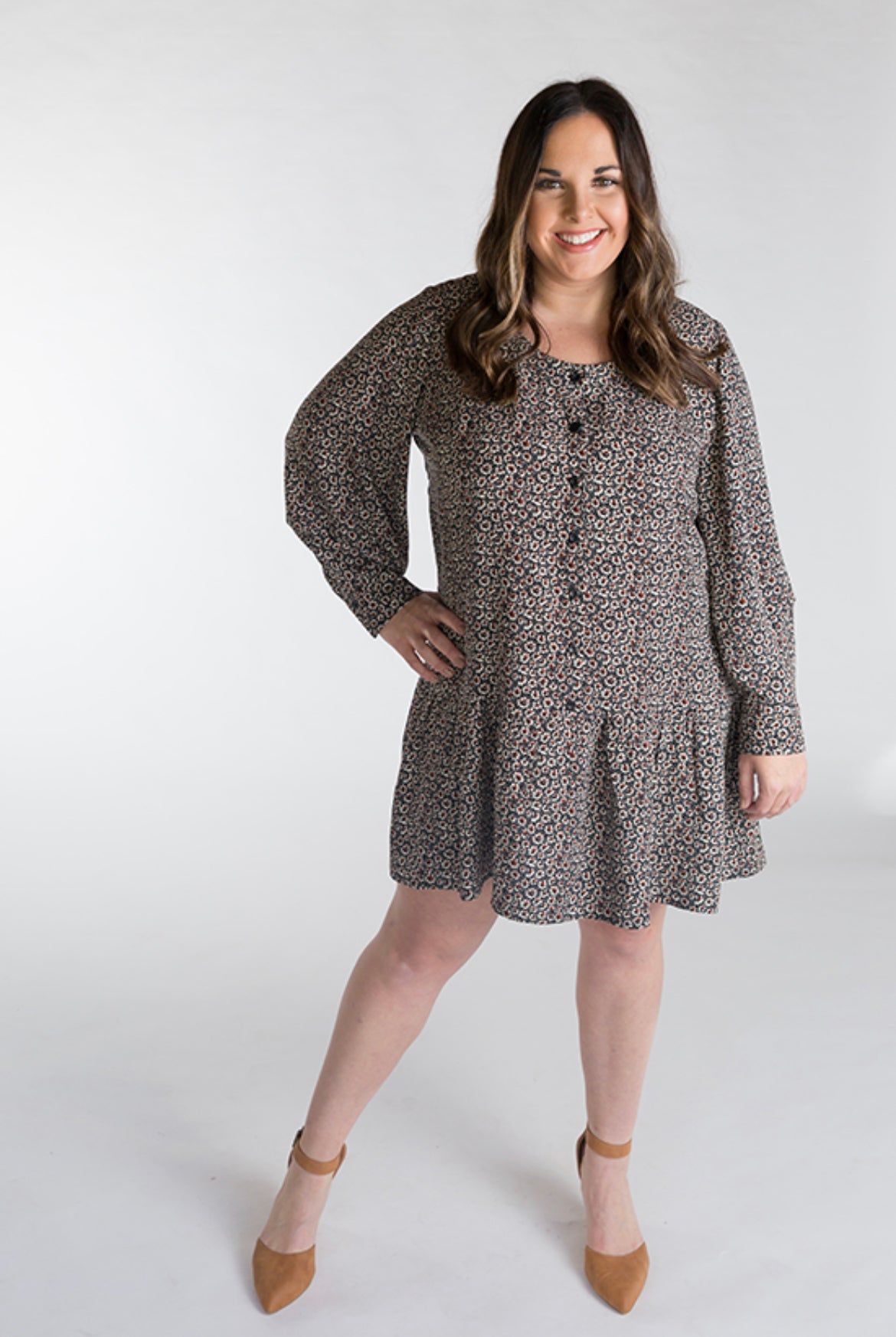 Chalk and Notch - Wren Dress and Top Sewing Pattern