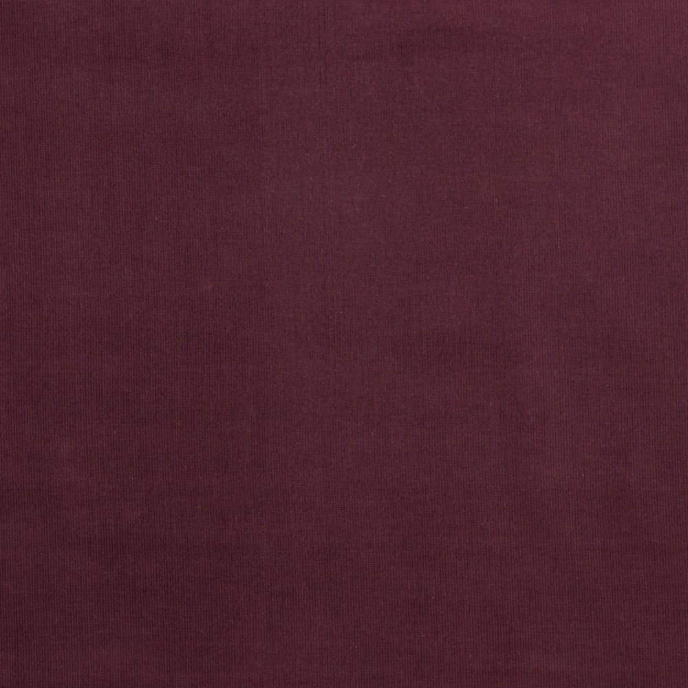 21 Wale Cotton Needlecord in Aubergine