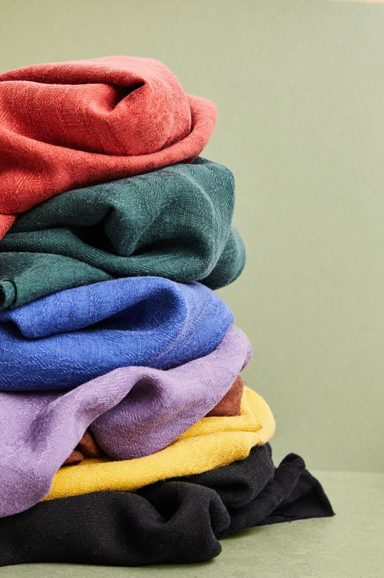 Meet MILK - Deep Green Hoya Jacquard Linen Blend with TENCEL™ Lyocell fibers