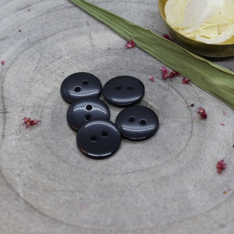 Atelier Brunette - Classic Shine Buttons - Night 15mm