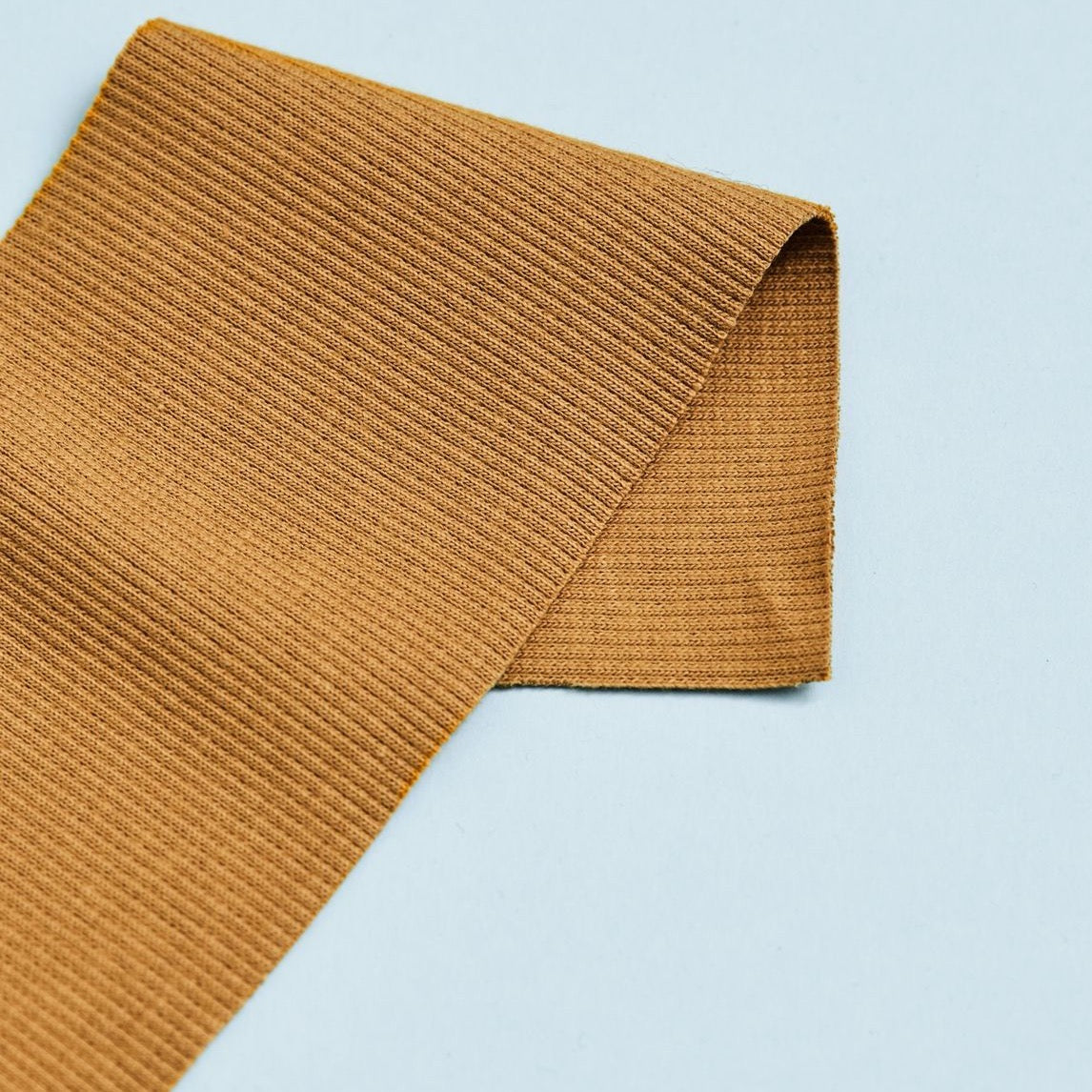 Mind The MAKER - Organic 2x1 Rib Knit Dry Mustard