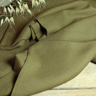 Églantine & Zoé - Khaki Viscose Crepe Fabric