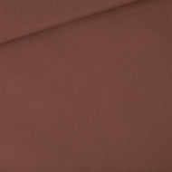 See You At Six - Tiramisu Brown Plain French Terry