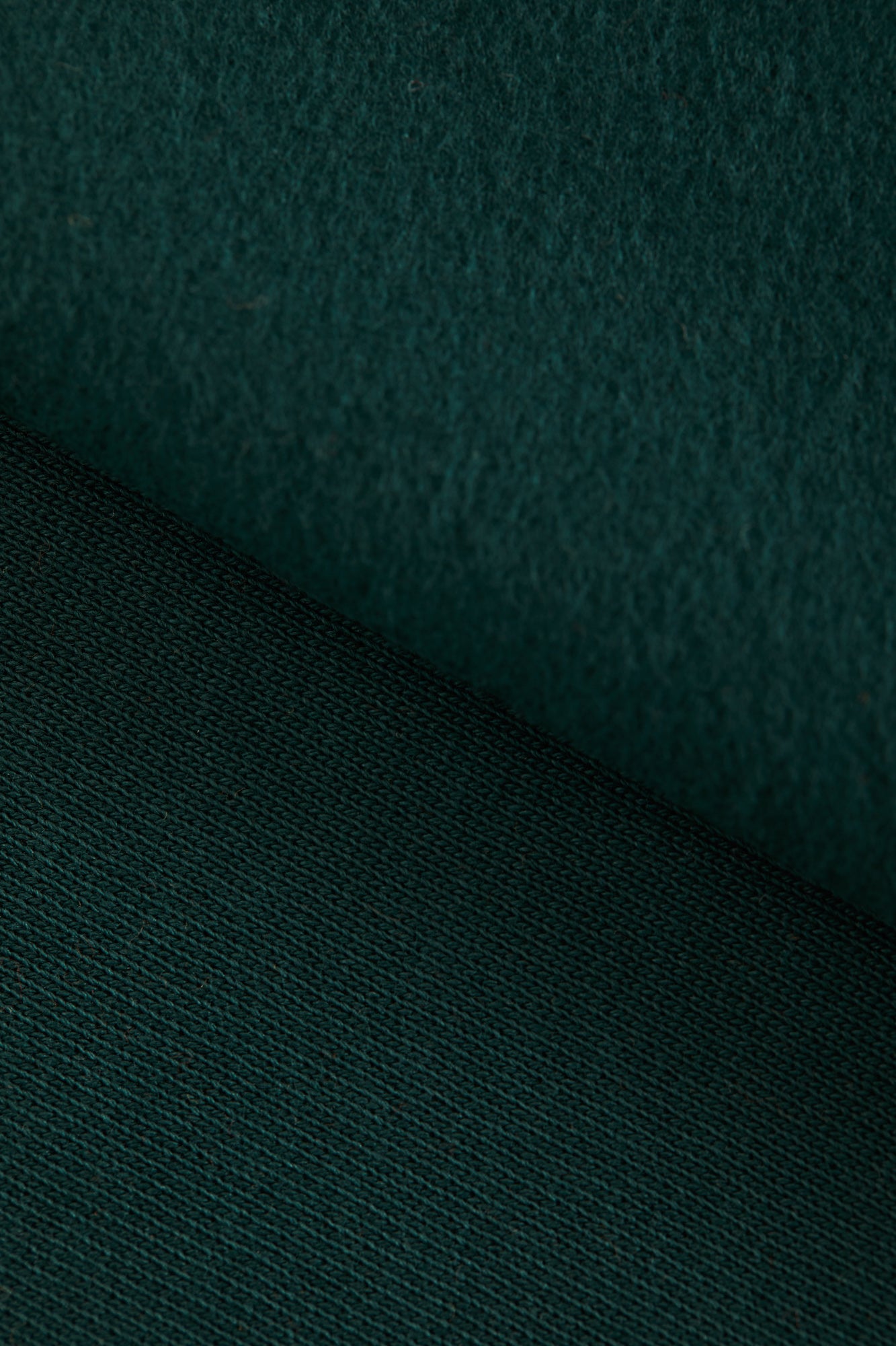 Mind The MAKER - Organic Brushed Sweat in Bottle Green