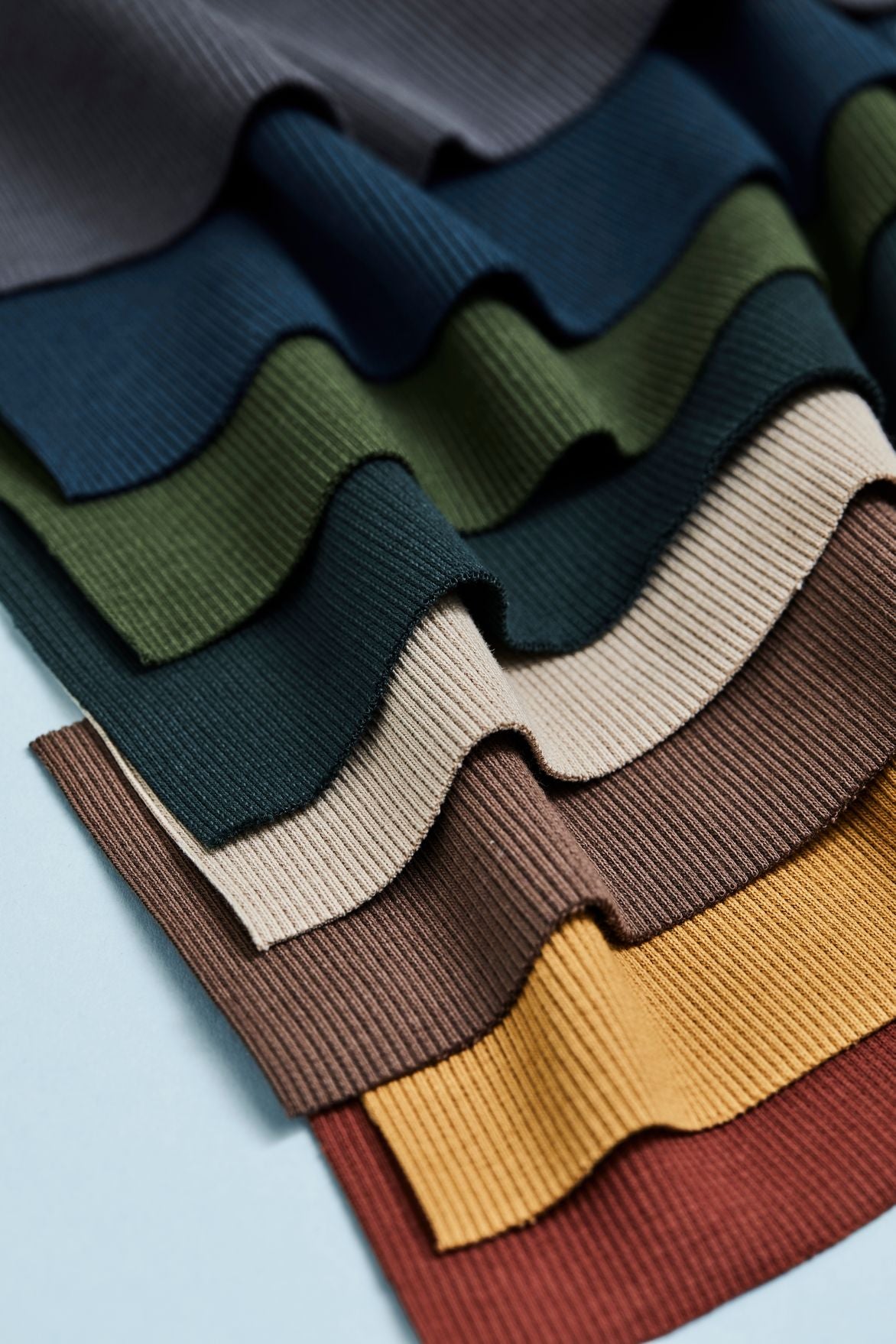 Mind The MAKER - Organic 2x1 Rib Knit Dust Brown