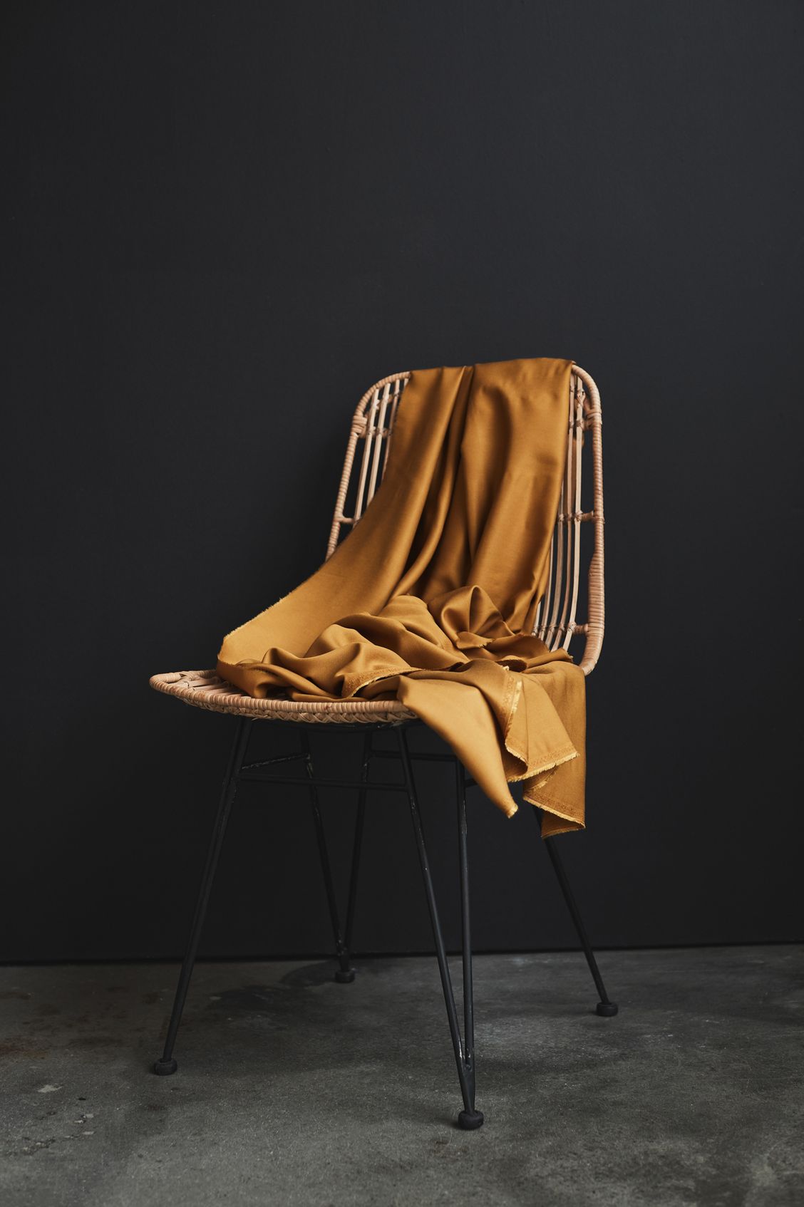 Mind The MAKER - Solid Gold ECOVERO™ Viscose Twill Fabric