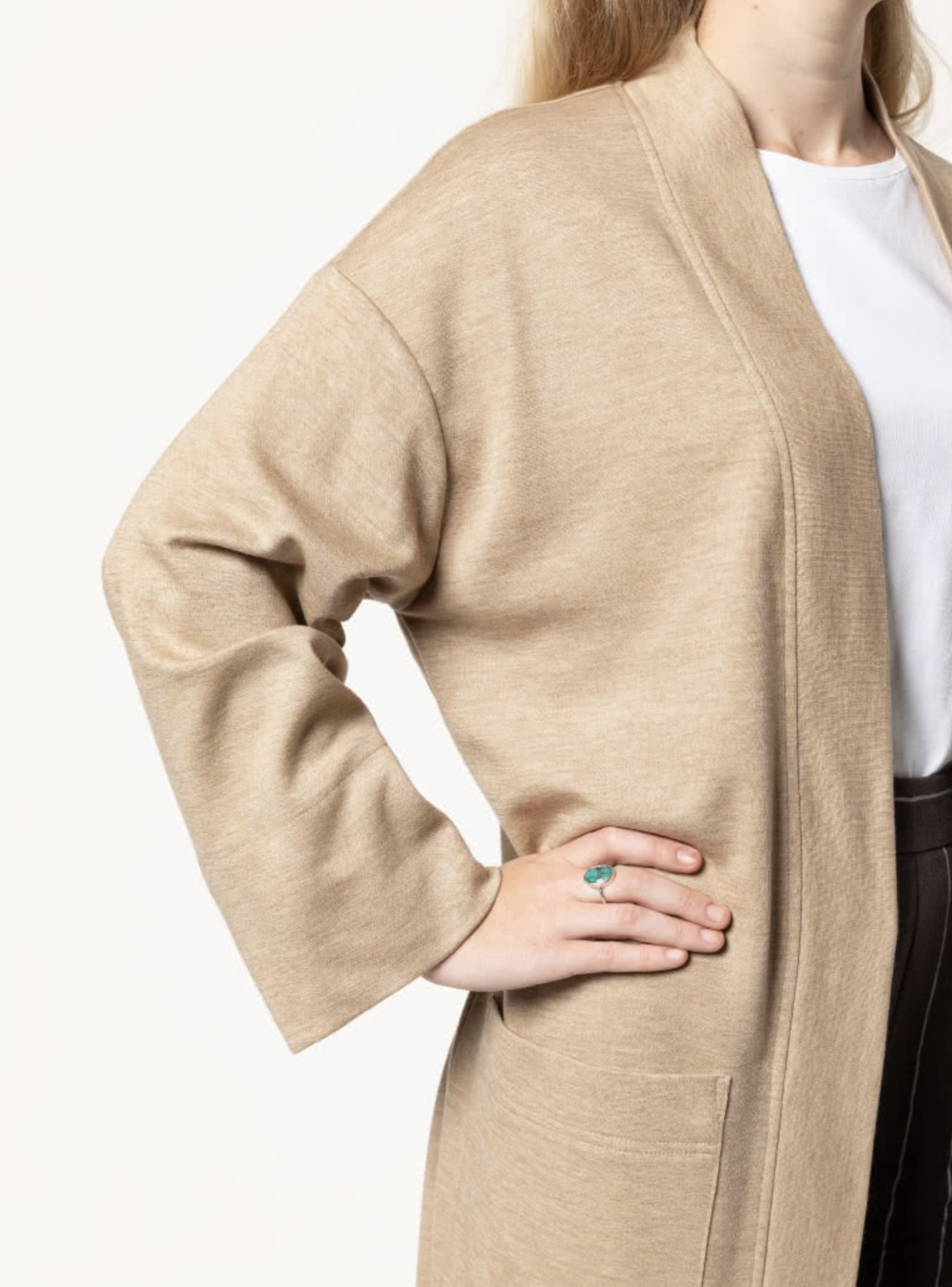 Style ARC - Sigrid Knit Coat (Sizes 18 - 30)  Sewing Pattern
