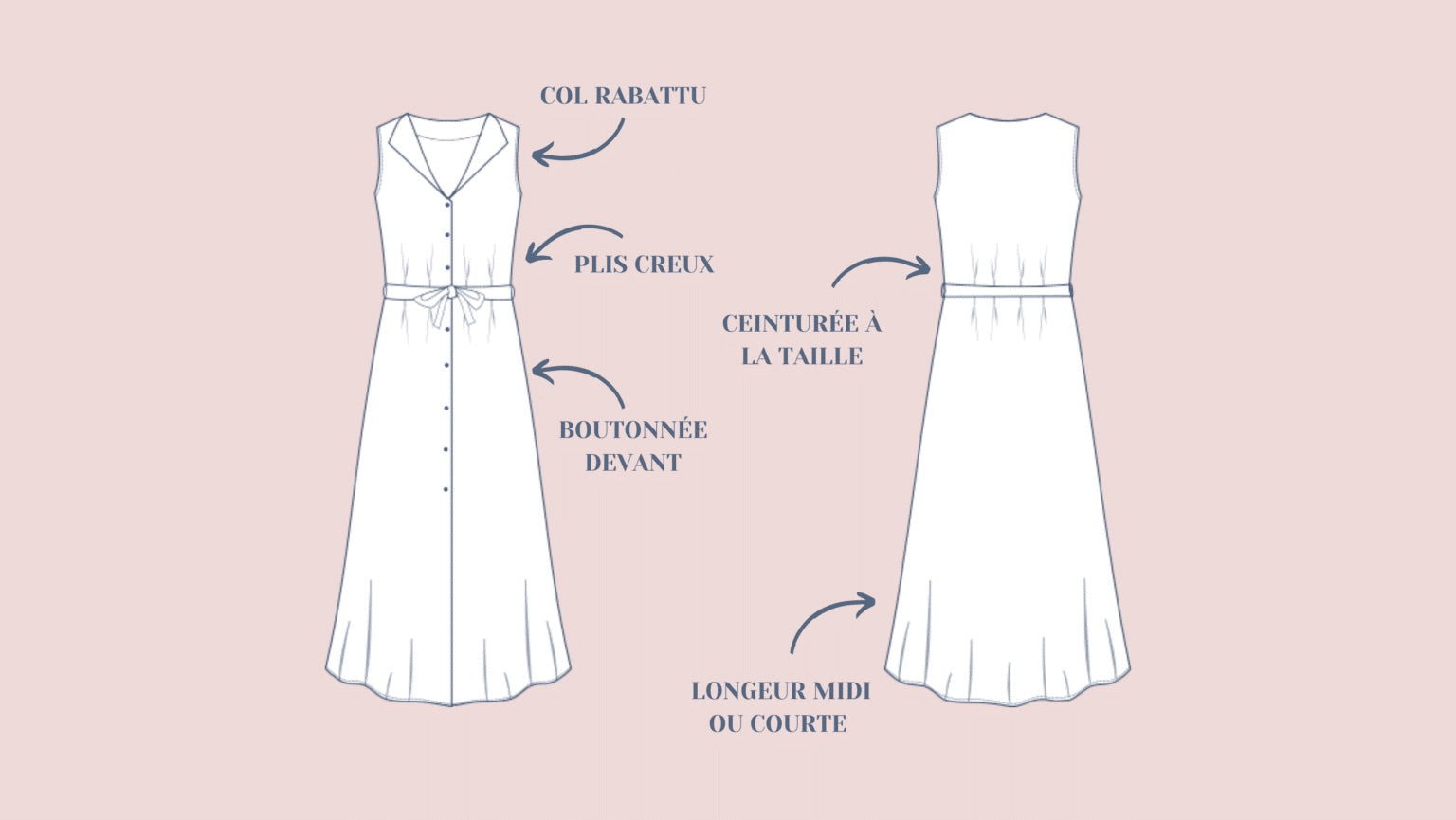 Lise Tailor - Gigi Dress Sewing Pattern