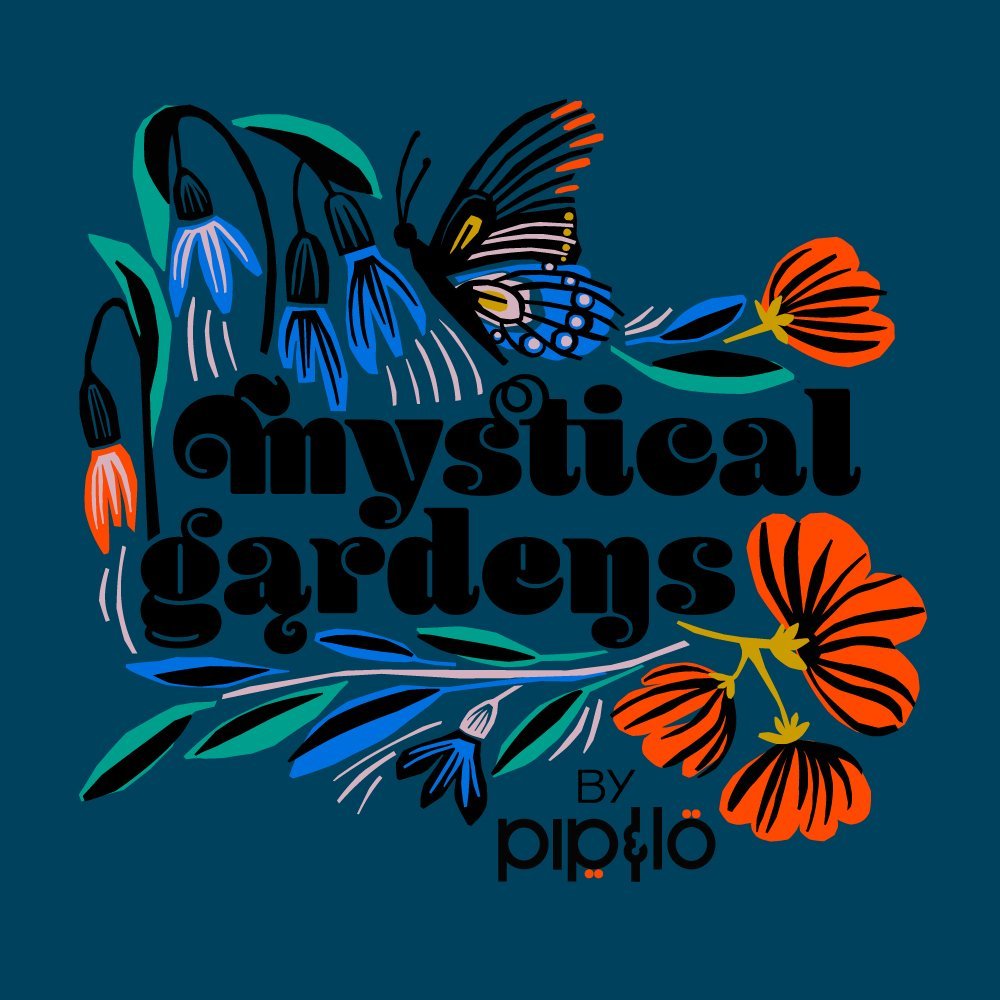 Cloud 9 Fabrics - Jungle Royals Rayon from Mystical Gardens