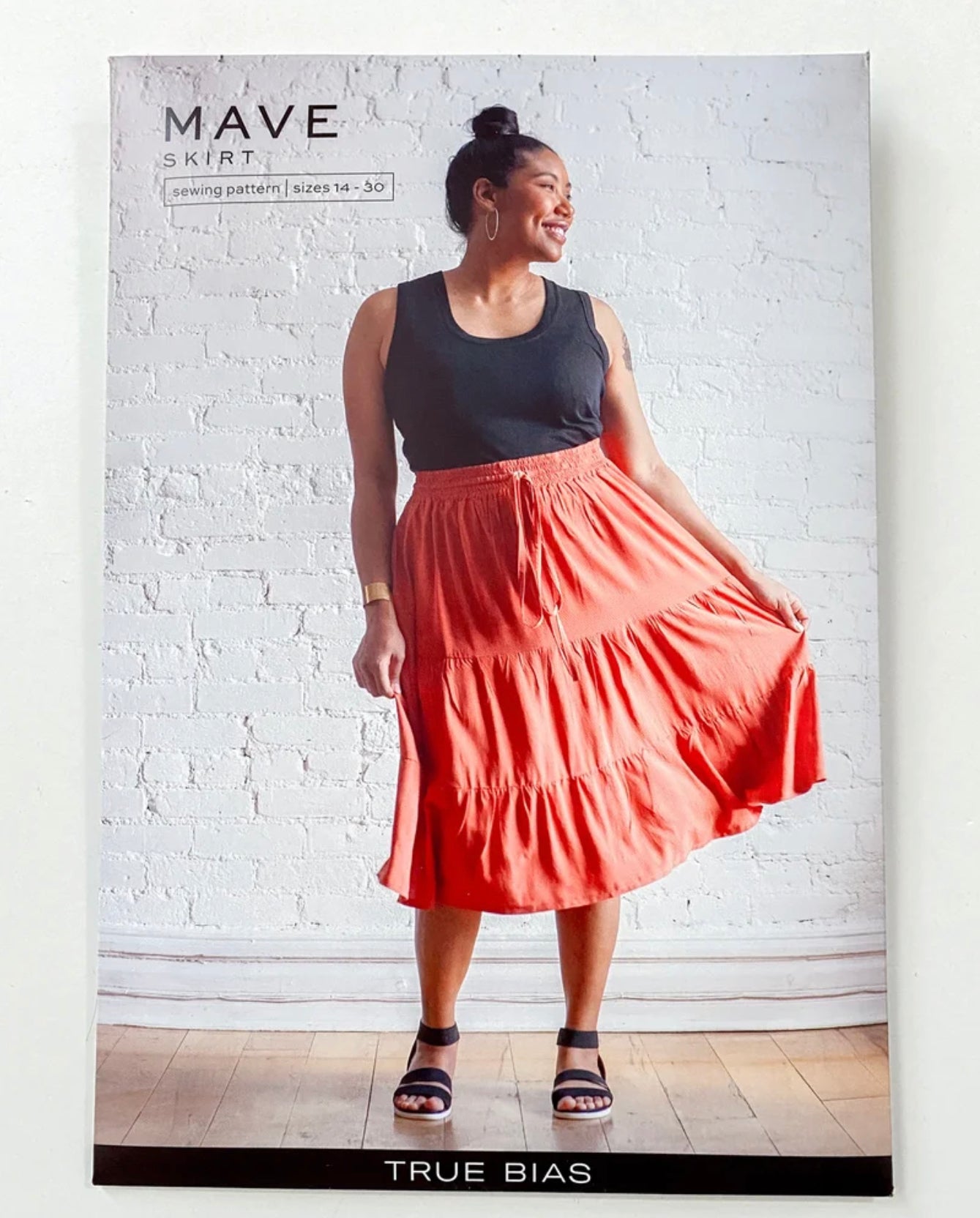 True / Bias  -  MAVE Skirt Sewing Pattern 14-30