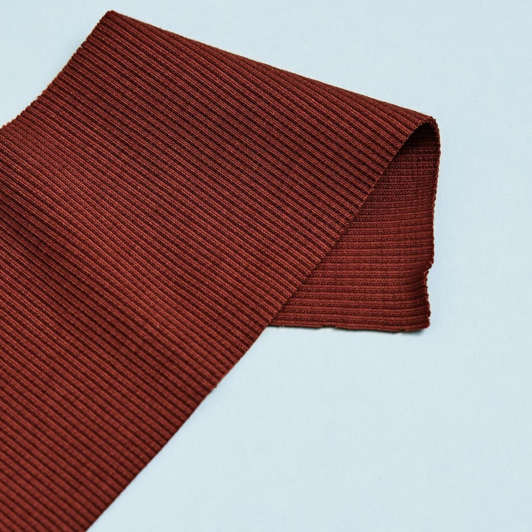 Mind The MAKER - Organic 2x1 Rib Knit Sienna