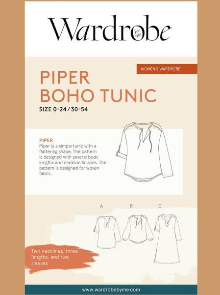 Wardrobe by Me - Piper Tunic Sewing Pattern