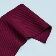 Mind The MAKER - Organic 2x1 Rib Knit in Fuchsia