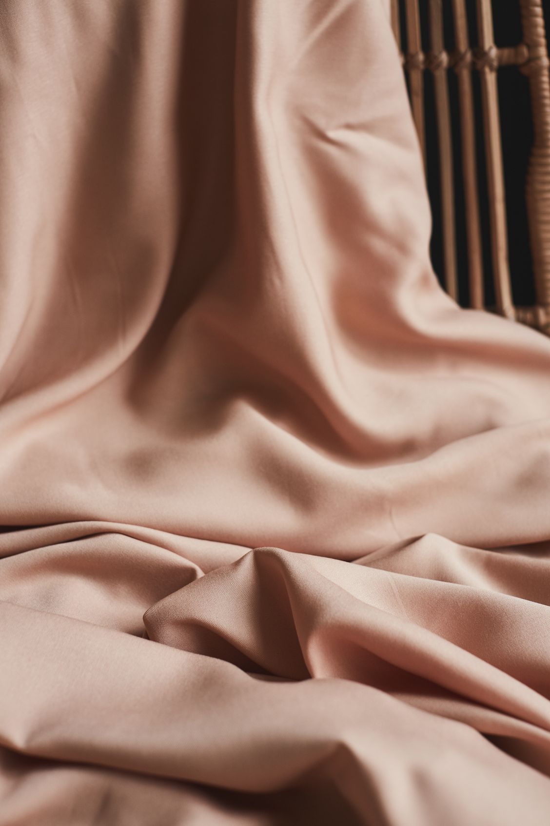 Mind The MAKER - Solid Rose ECOVERO™ Viscose Twill Fabric