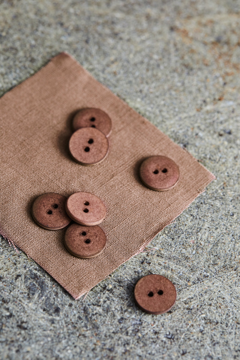 Mind The MAKER - Curb Cotton Buttons 18mm