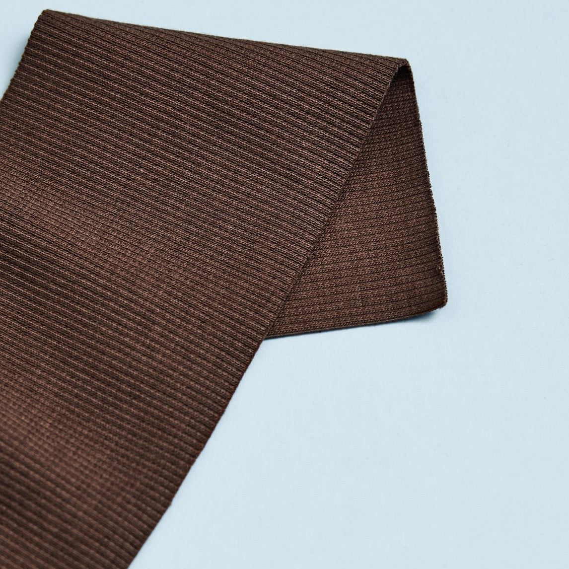 Mind The MAKER - Organic 2x1 Rib Knit Dust Brown