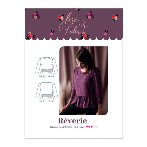 Lise Tailor - Reverie Blouse Sewing Pattern