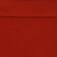 REMNANT 0.7 Metre - Burnt Orange Organic Tubular Cuff Ribbing
