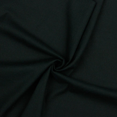 Sorona Linen in Black - New Eco Linen Blend Fabric