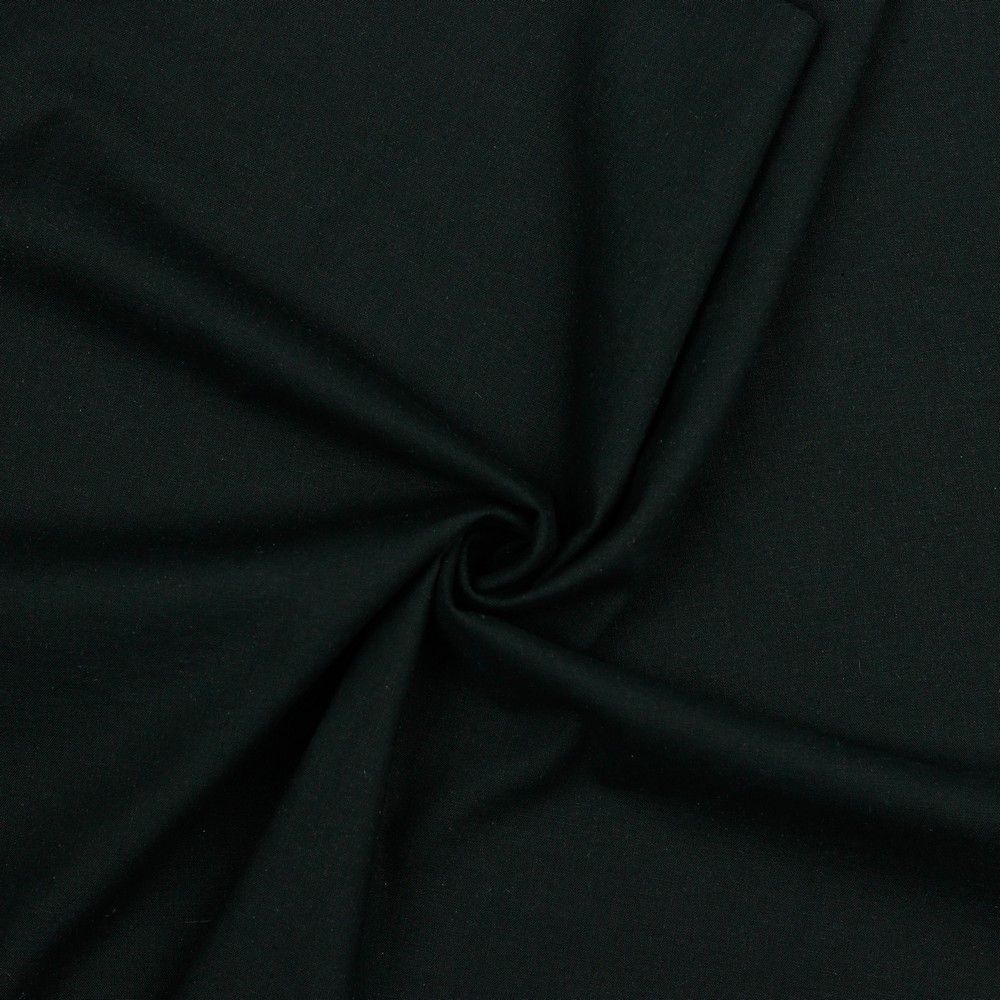 Sorona Linen in Black - New Eco Linen Blend Fabric