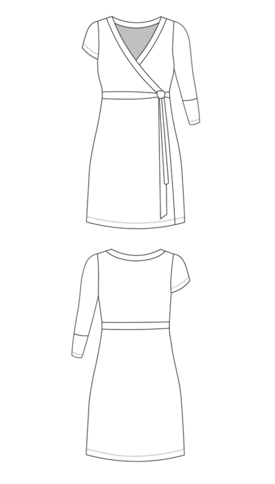 Cashmerette Appleton Dress Sewing Pattern 0-16