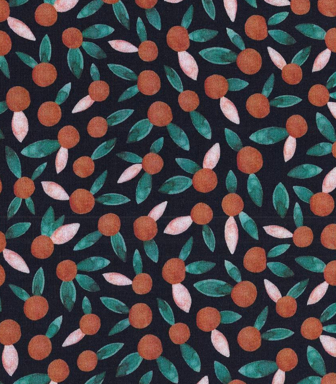 REMNANT 1.6 Metre - Cousette - Cherie Chestnut Viscose Fabric