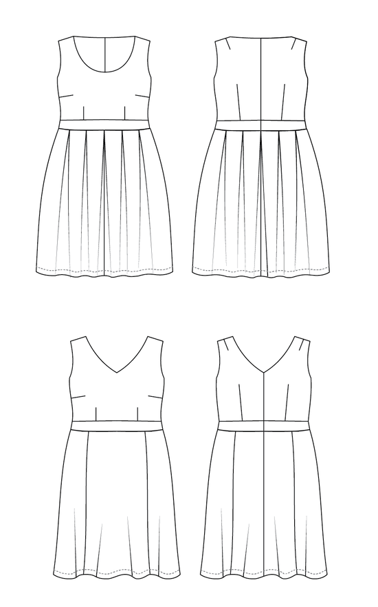 Cashmerette Upton Dress Sewing Pattern