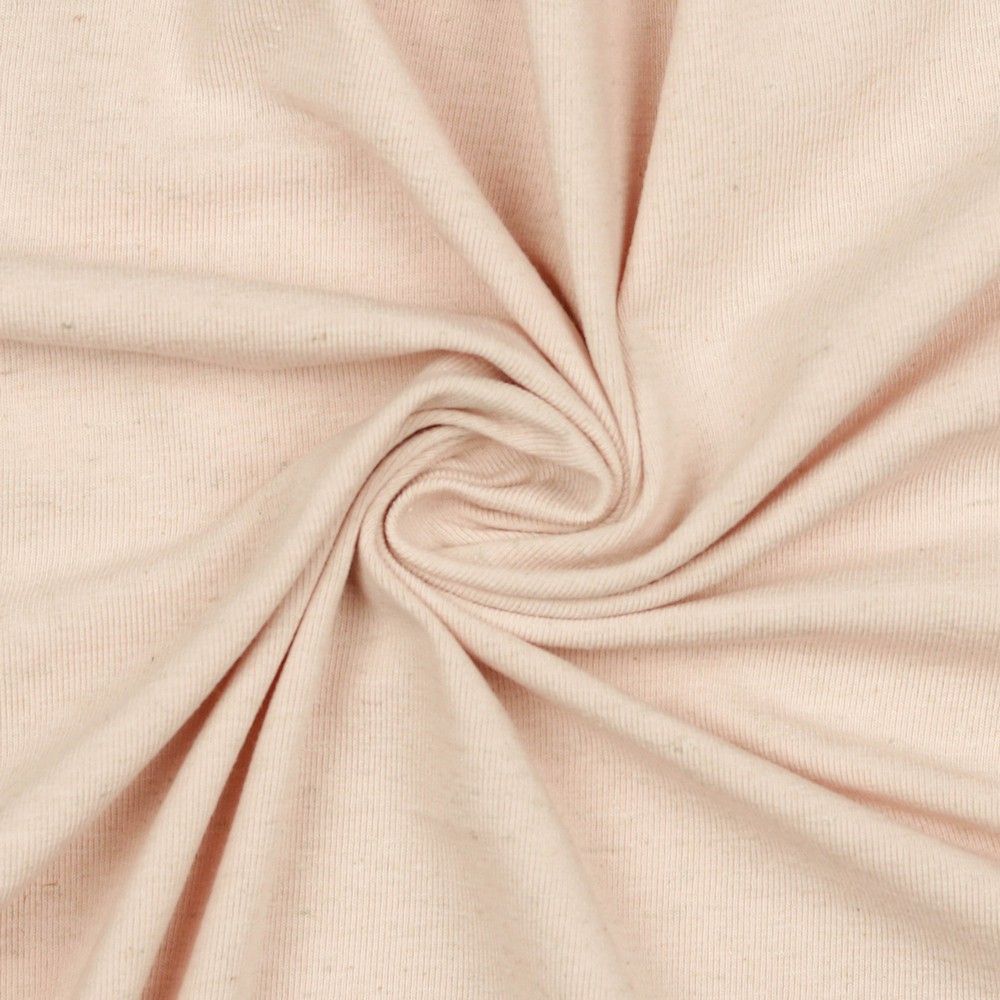 Linen Cotton Jersey in Rose