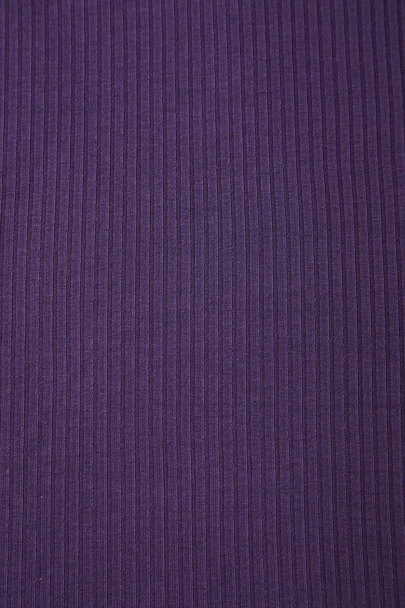 Derby Ribbed Jersey Purple Night with TENCEL™ Modal Fibres