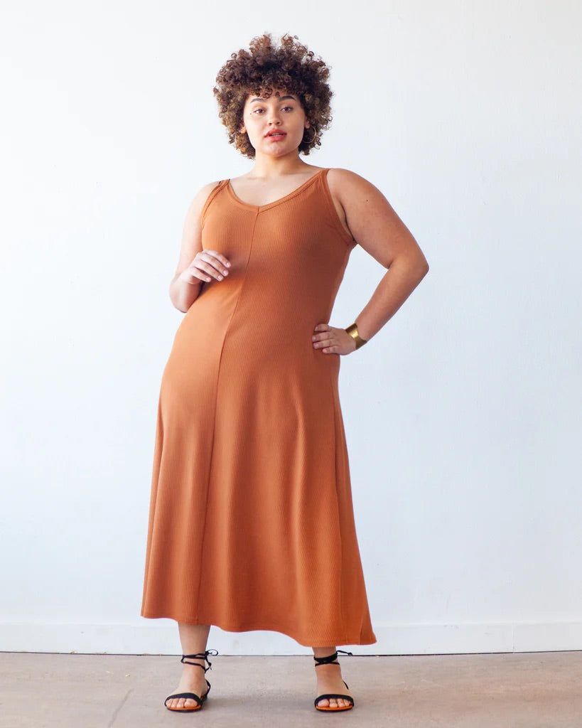 True / Bias  -  Zoey Tank & Dress Sewing Pattern 14-32