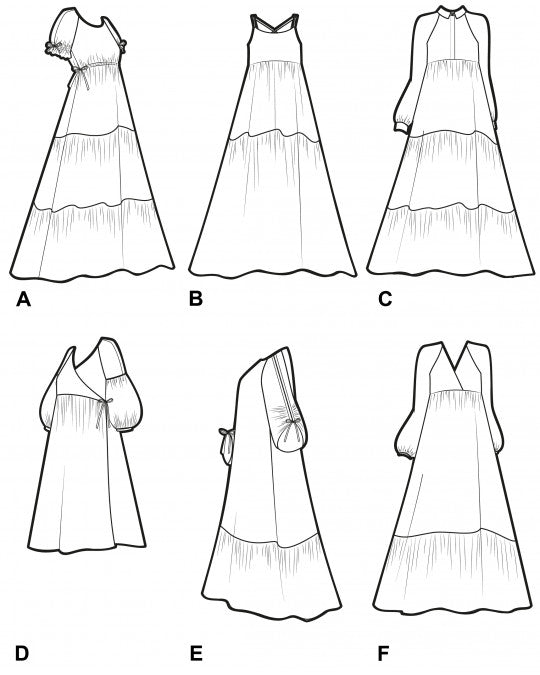 Pauline Alice - Ibi Dress Sewing Pattern