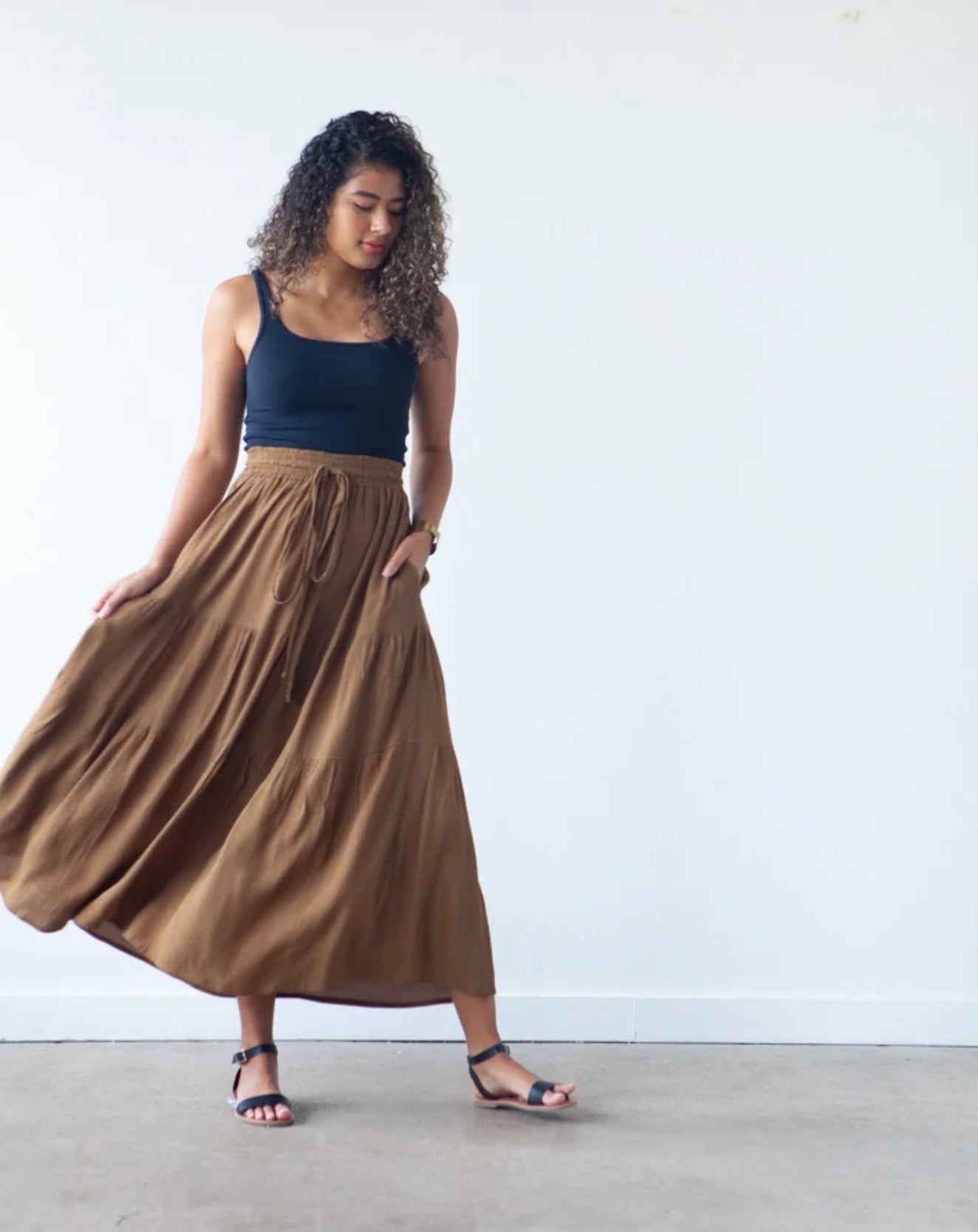 True / Bias  -  MAVE Skirt Sewing Pattern 0-18