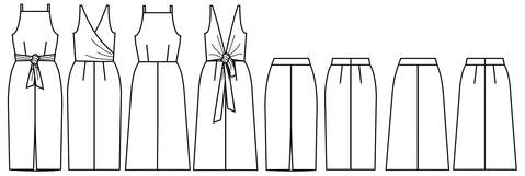 Papercut Patterns - Axis Dress / Skirt Sewing Pattern (issue with paper cover)