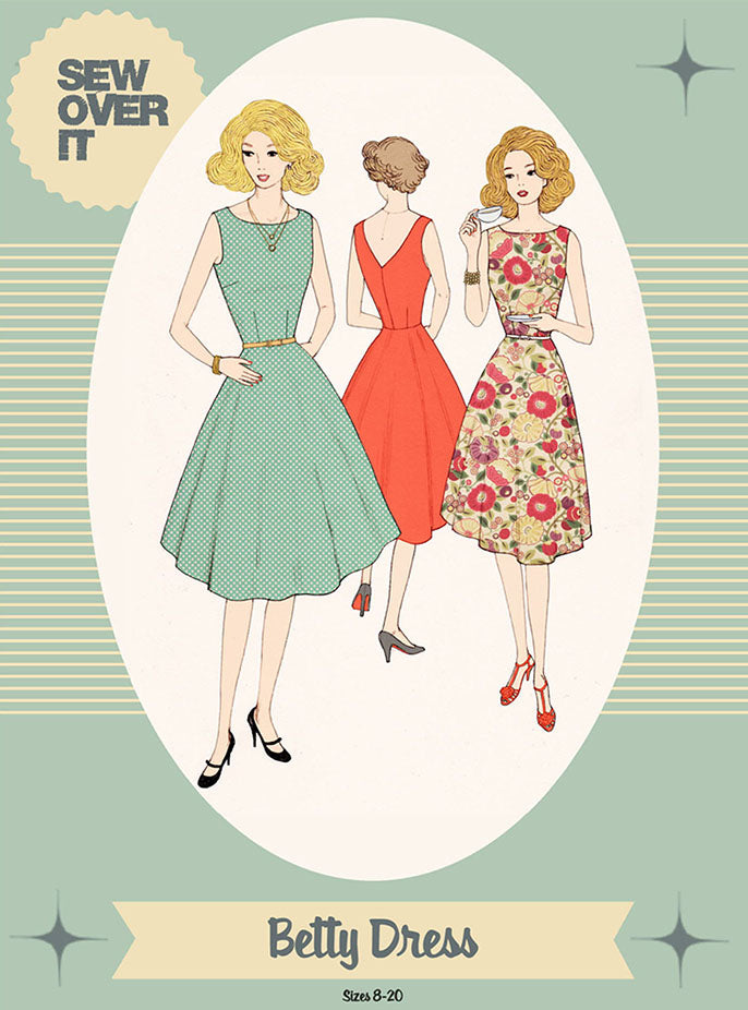 Sew Over It - Betty Dress Sewing Pattern